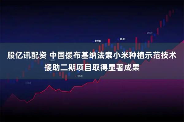 股亿讯配资 中国援布基纳法索小米种植示范技术援助二期项目取得显著成果