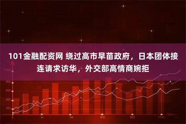 101金融配资网 绕过高市早苗政府，日本团体接连请求访华，外交部高情商婉拒